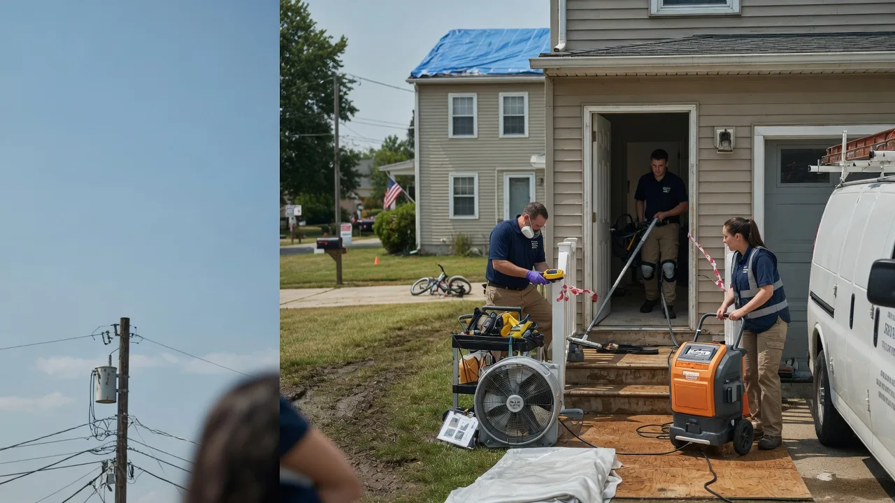 Water Damage Repair in Des Lacs, ND near me